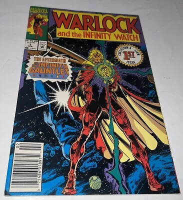 Warlock And The Infinity Watch #1 Marvel Comics 1992 Newsstand VF/NM • $10.29