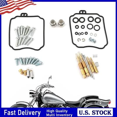 $17.68 • Buy Carburetor Gaskets Jets Rebuild Kit Fits YAMAHA XVS65A V-STAR 650 CLASSIC 98-05