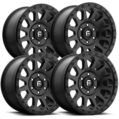 (Set Of 4) Fuel D579 Vector 20x9 6x135 +1mm Matte Black Wheels Rims 20  Inch • $1612