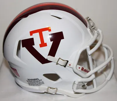 2011 Virginia Tech Hokies Throwback Custom Riddell Mini Helmet • $65