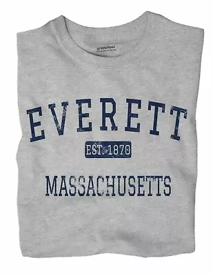 Everett Massachusetts MA T-Shirt EST • $18.99
