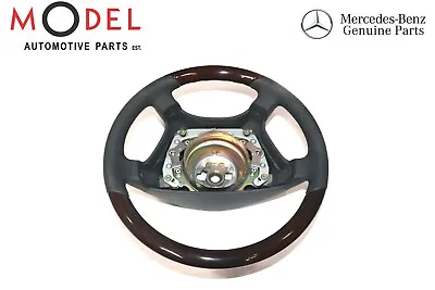 Mercedes Benz Genuine New Wood Leather Steer Wheel B66268368 • $663