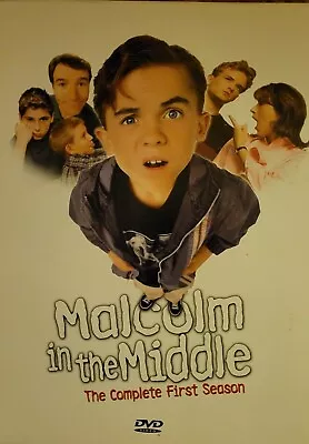 Malcolm In The Middle - The Complete First Season DVD 2002 3-Disc Set. Rare! D2 • $19.99