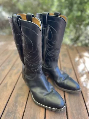 Black RM Williams Cowboy Boots 9.5G US 10.5 Men's • $200