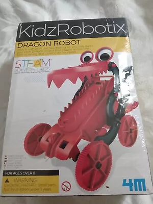 4M  Robot Dragon Kit Kidzrobotix STEAM Powered Kids Science Toysmith 8+yr New • $10.90