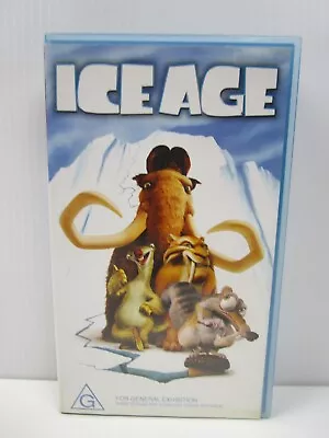 Ice Age VHS Tape Vintage Video Denis Leary Movie G 2002 • $18.95