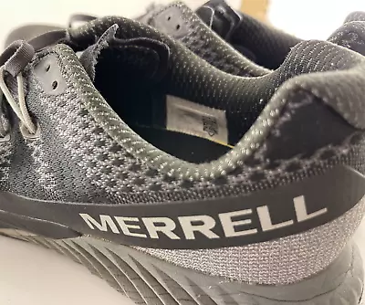 Merrell Agility Peak Flex 3 J48897 Men's Size 11.5 Black Gray Running Shoes 1/2 • $29.99