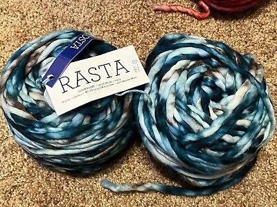 RASTA- Super Bulky Malabrigo Yarn- Kettle Dyed - Merino Soft • $18.50