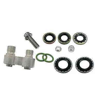 Vintage Air 341080 Fits Gm Compressor Line Adapter Kit Compressor Adapter 2 Por • $150.66