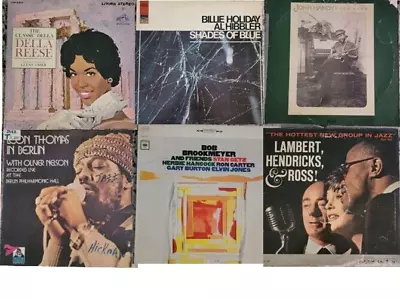 Vintage JAZZ ~ Nice LOT Of 6 Records ~ See Description ~ 1959-1976 VG To EX • $24