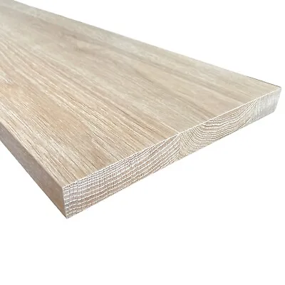 Oak Boards - Oak Shelves Various Sizes Kiln Dried Planed & Square 25mm Thick • £59.40