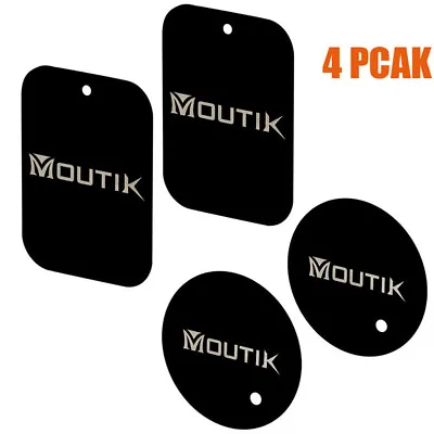4x Replacement Metal Plate Disc For Magnetic Car Dash Phone GPS PDA Mount Holder • £2.98