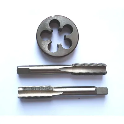 Right Hand Metric Set 2 Pieces Taper And Plug Tap And Die Thread  M1 - M36 • £5.12