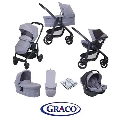 3 In 1 Travel System Grey • £200