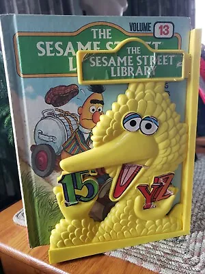 13 Vintage Sesame Street Treasury  Books W/Plastic Holder #1-13 (1983) • $14.98