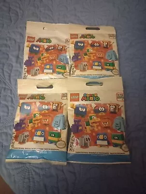 LEGO Super Mario: Character Packs – Series 4 (71402) Lot Of 4  • $4.25