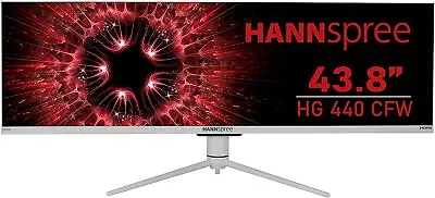 $1522.39 • Buy Hannspree Gaming 43.8 120Hz 1ms 3840 X 1080 HDMI