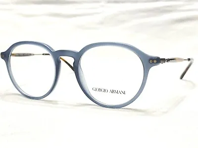 NEW Giorgio Armani AR7156 5682 Mens Round Opal Eyeglasses Frames 48/19~145 • $135.99