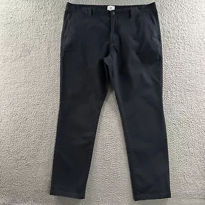 H&M Mens Pants Blue 40 Chino Pant Slim Fit Coupe Ètroite Stretch Cotton Blend • $23.49