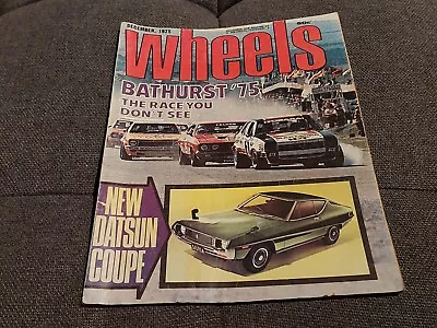 Wheels Vintage Magazine 1975 - Bathurst The Race You Don't See • $29.90