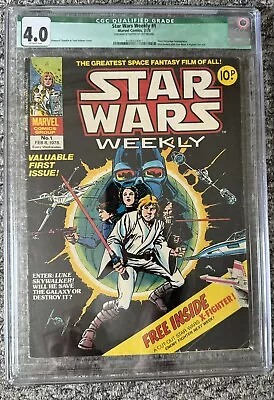 Star Wars Weekly #1 CGC 4.0 • £40