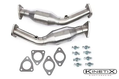 Kinetix Racing High Flow Catalytic Converters For Infiniti G35 03-07 V35 • $459.99