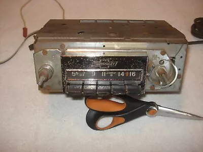 Vintage 1963 Chevy II Nova AM Pushbutton Radio - Untested • $25