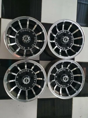 $995 • Buy Cheviot Turbo 13 X 6 Suit Holden EK EH HR Torana LJ LH LX Polished New Nuts Caps