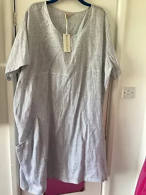 Isolde Roth Linen Dress 3x • £14.99