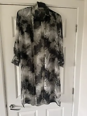 £7 • Buy First Avenue Sheer Cardigan Cover Up Size 10