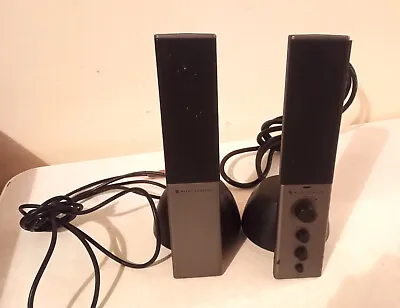 ALTEC LANSING VS4121 Multimedia Computer Right Left Speakers *BARGAIN! • £16.99