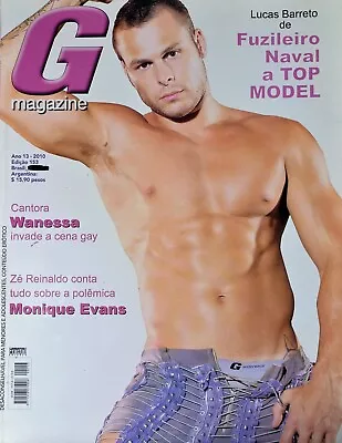 GAY MAGAZINE BRAZIL 2010 - October #153 Man Model Lucas Barreto • $24.90