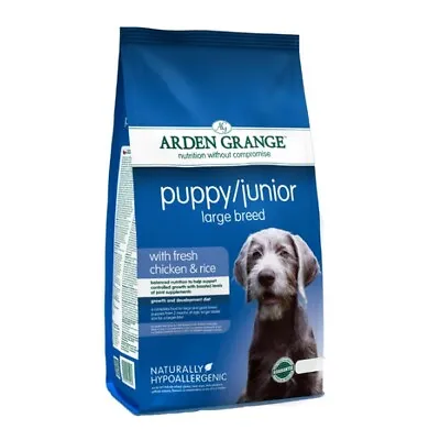 £61.60 • Buy Arden Grange Puppy/Junior Large Breed Dry Dog Food - 12kg