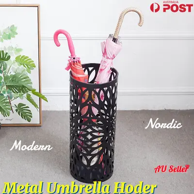 $48.50 • Buy Metal Modern Umbrella Stand Holder Nordic Umbrella Garden Outdoor Parasol Base 