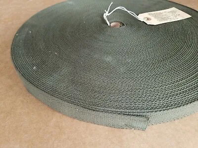 1 FOOT Military Cotton Webbing 1 Inch Olive Drab 8305-00-263-2477 MB M38A1 M37 • $1