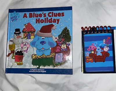 $12.99 • Buy Blue’s Clues Lot A Blue's Clues Holiday Book & Dry Erase Notebook Game Pre-Owned