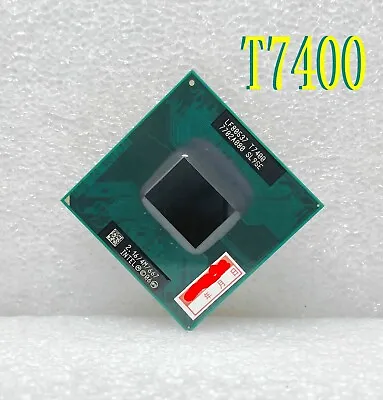 Intel Core 2 Duo T7400 2.16GHz Dual-Core 4M (SL9SE)Socket 479 Notebook Processor • $11.90