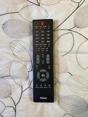 Haier TV Remote  Black Used For Set Up Only.  No Marks Scratches. • $3.50