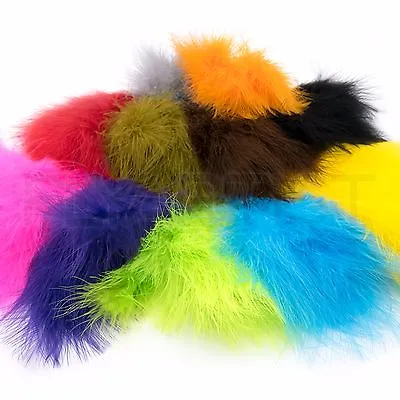 EXTRA SELECT STRUNG MARABOU - Hareline Fly Tying Feathers 7  Long Saltwater NEW! • $5.99