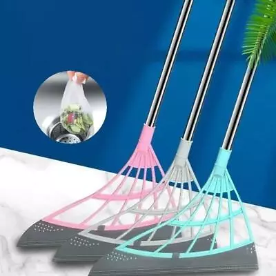 Magic Wiper Broom Wipe Squeeze Silicone Mop For Wash Floor Clean Tools Windows • $10.90