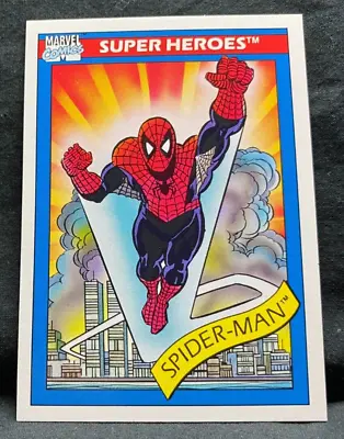 Marvel Universe Series 1 Impel 1990 #30 COSMIC SPIDER-MAN *EXMT+* (0224-8) • $4.49