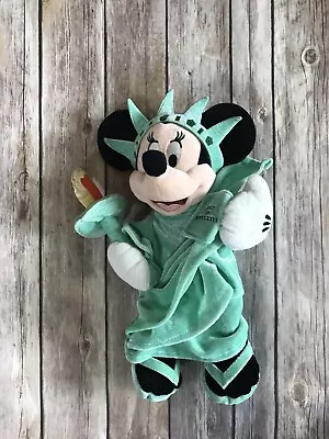 Disney Store Minnie Mouse Statute Of Liberty Plush • $5.49