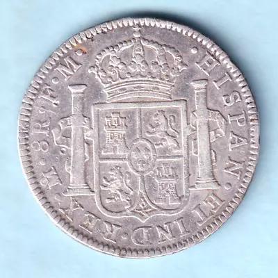 Mexico.  1795-FM 8 Reales.. AVF • $325