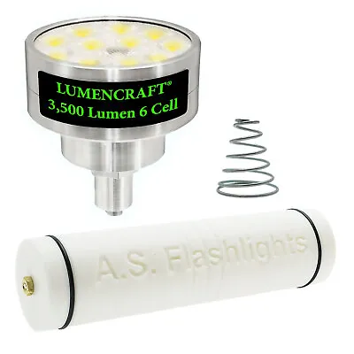 3500 Lumen LED Conversion Kit For 2D Maglite Flashlight Fits 2D Maglight • $209.02