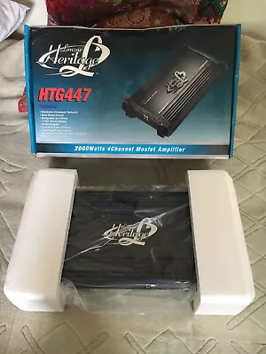 Lanzar HTG447 Single Car Amp Amplifier 4 Channel 2000w Watt 2 Ohm Stereo - NEW • £120