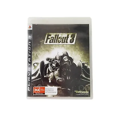 Fallout 3 - PS3 PlayStation 3 Game Complete With Manual PAL + Free Tracked Post • $13.99