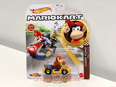Hot Wheels Mario Kart Diddy Kong Pipe Frame Brand New Hard To Find • $24.95