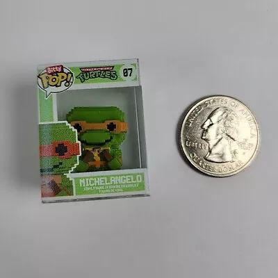 Funko Bitty Pop! Teenage Mutant Ninja Turtles TMNT 8-Bit Michelangelo #07 Figure • $9.99