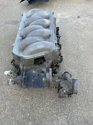 Holden VN Commodore V8 Inlet Manifold-COMES WITH GM THERMOSTAT + THROTTLE BODY • $120