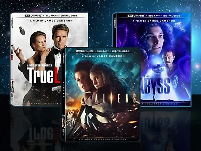 The Abyss Aliens And True Lies 4k On-hand Ready To Ship! • $119.99